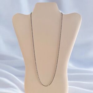 Sparkle Silver Necklace Minimalist Luxury Jewelry